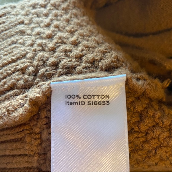 Long cotton LL Bean cardigan - Picture 4 of 4